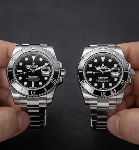 [Genuine vs Fake] Rolex Submariner Comparison : r/Watches.